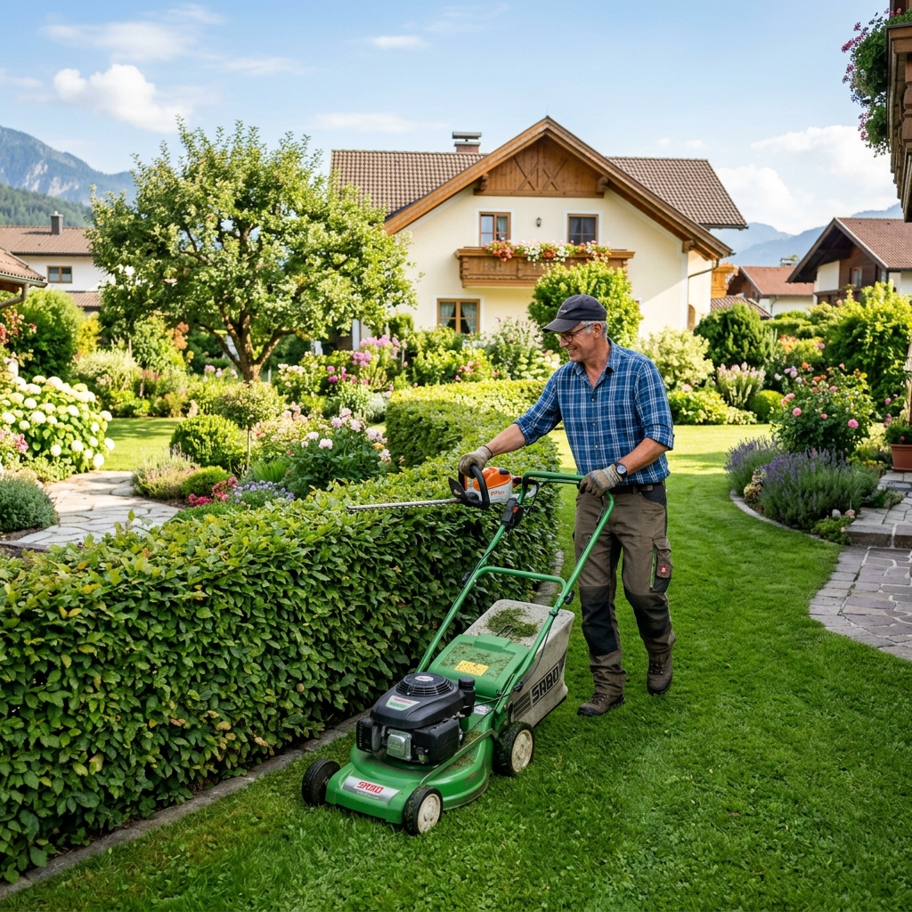 Gartenarbeit in Bruck an der Leitha